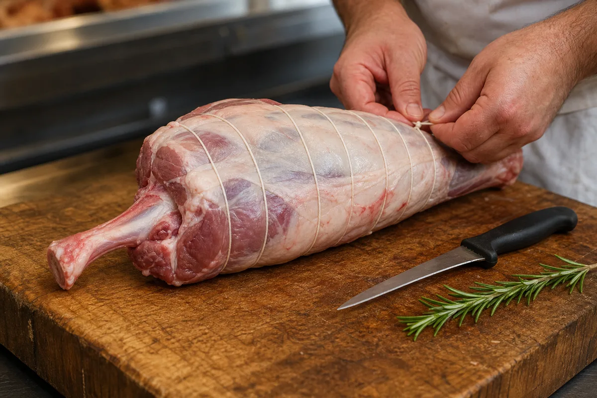 Les morceaux de l'agneau et le plat qui leur va